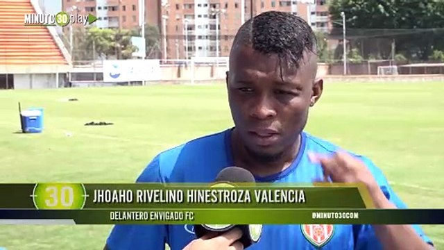 Jhoaho Rivelino Hinestroza Valencia espera ser protagonista con Envigado en la Liga I