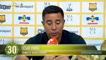 El fútbol uno lo tiene que respetar César Farías habló de la derrota ante Nacional