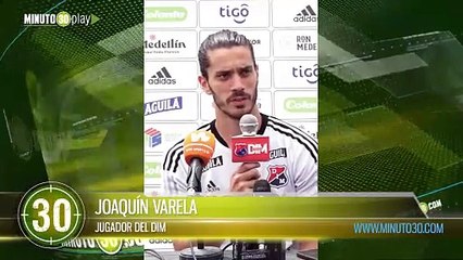 Joaquín Varela el refuerzo uruguayo del DIM está listo para jugar con el ‘Poderoso’