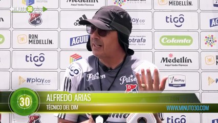 Alfredo Arias técnico del DIM y la importancia de clasificar a cuartos de final de la Copa BetPlay