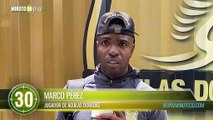 Vamos con la ilusión de la remontada Marco Pérez, goleador de Águilas Doradas