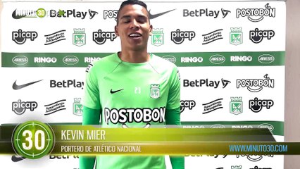 Por eso es que se ha trabajo Kevin Mier reaccionó a su llamado a la Selección Colombia