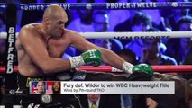 Reaccion sobre la TKO de Tyson Fury a Deontay Wilder