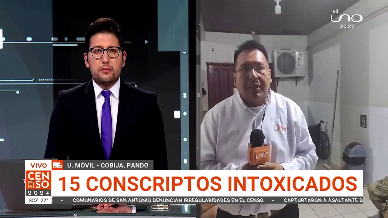 conscriptos intoxicados