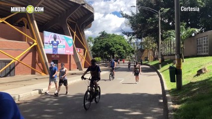 Reportaje 3 Inder Medellín acompaña hora de actividad física en el anillo interno del Estadio