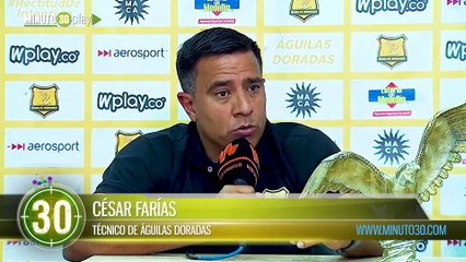 Esto es con seriedad César Farías sobre el triunfo de Águilas y el nuevo récord