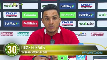 Me siento amenazado por él  Lucas González sobre Dayro Moreno