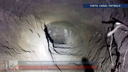 Descargar video: Encuentran túnel en Nogales, Sonora que conecta hacia Estados Unidos