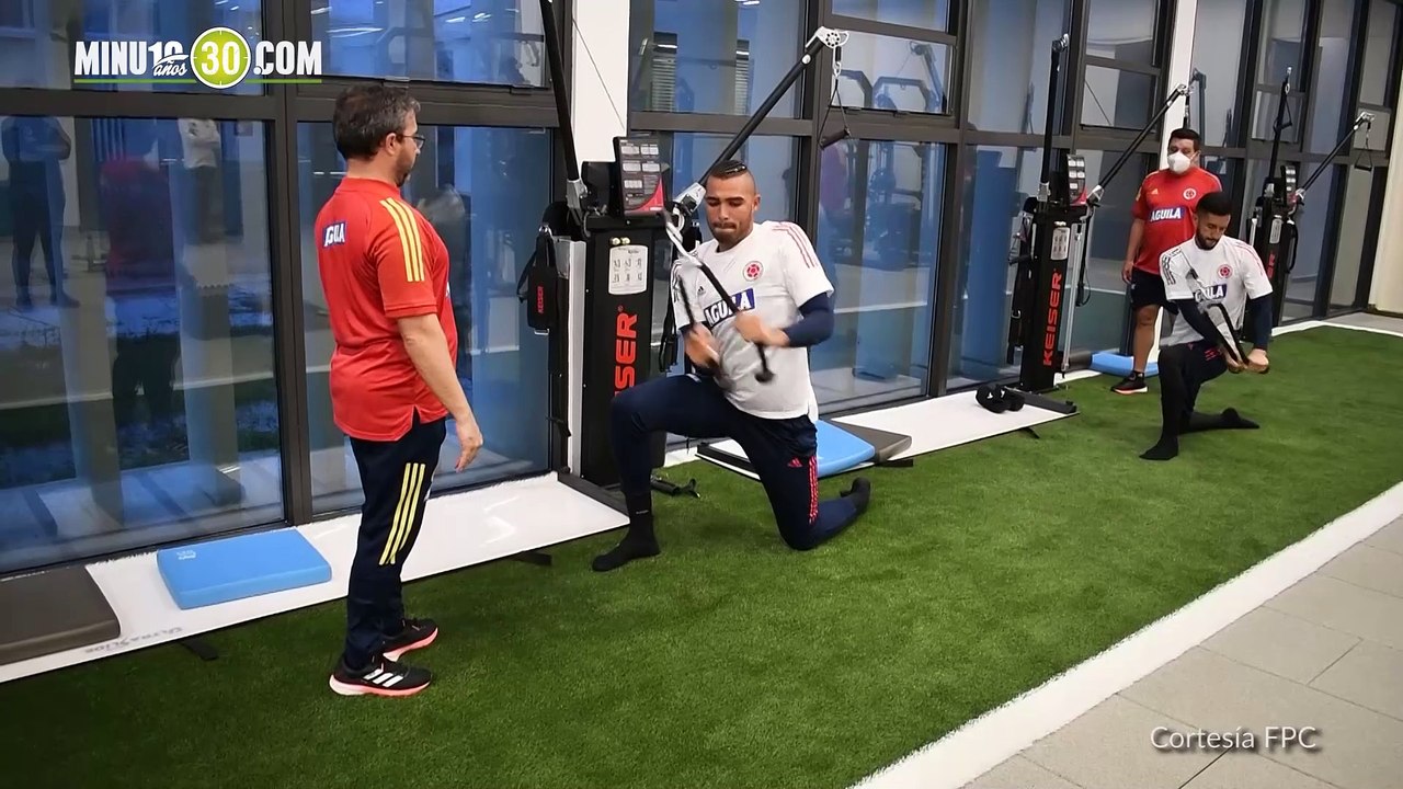 Así avanza la concentración de la Selección Colombia de Mayores