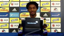 “Con el talento que tenemos podemos jugarle de tú a tú a cualquier selección”, Cuadrado