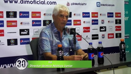 17-10-17 Reacciones Julio Comesaña tras el triunfo del Junior ante el DIM