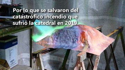 Las estatuas que se salvaron del incendio de Notre Dame