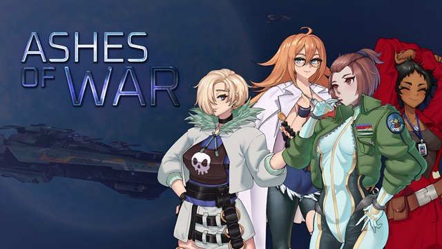 ASHES OF WAR - A Military Sci-fi Visual Novel for romance enthusiasts. Take command of your fleet of renegades and explore a galaxy at war