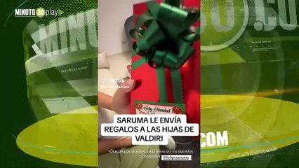 Se gastó todos los ahorros Saruma le dio tremendo aguinaldo a las hijas de Andrea Valdiri