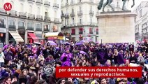 Verde y morado, los colores de la lucha de las mujeres por sus derechos