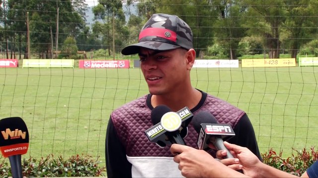 10-10-18 Jhojan Arenas Valbuena otro de los juveniles que pinta en el Medellin