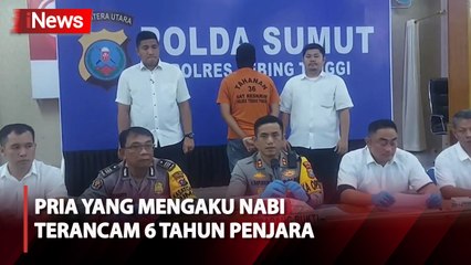 Ditetapkan Tersangka, Pria Mengaku Nabi Terancam 6 Tahun Penjara