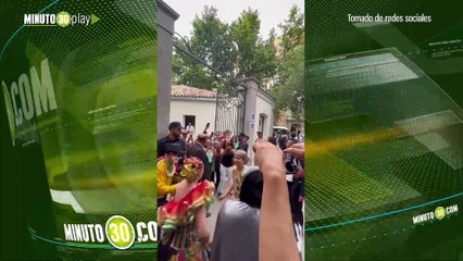 Verónica Alcocer le puso sabor colombiano a su visita a España y se dejó llevar por la música