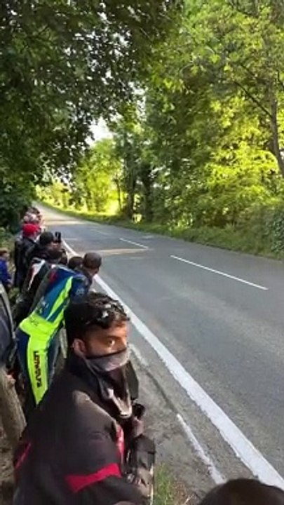 No room for error… Bottom of Barregarrow, TT 2023!