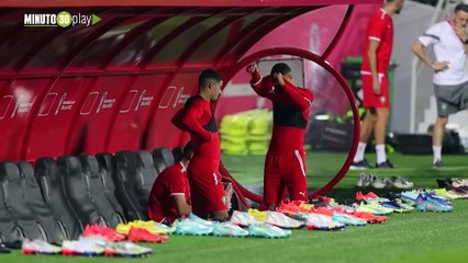 Marruecos entrena en Doha de cara a su partido contra Croacia