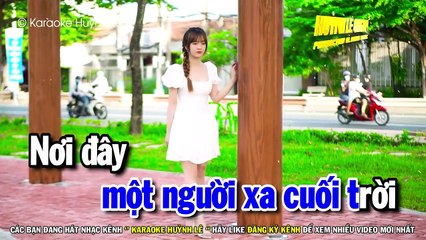 Karaoke Liên Khúc Trữ Tình Dễ Hát - Thao Thức Vì Em - Thành Phố Buồn