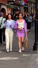 Beautiful stylish people on the streets of Moscow #reels #street #viralreels (2)
