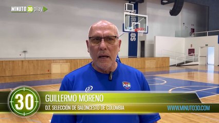 Fue una gira muy positiva Guillermo Moreno técnico de la Selección de Baloncesto