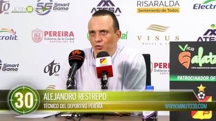 Hoy había que ganar Alejandro Restrepo luego de la victoria 2-0 contra Atlético Nacional