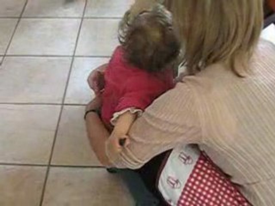 Premiers pas de Blanche 6 avril 2008