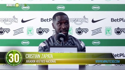 Cristian Zapata y el reto de los octavos de final contra el América y Racing