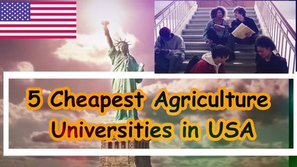 Agriculture Study USA I Cheapest Agriculture Universities in USA - Infomity