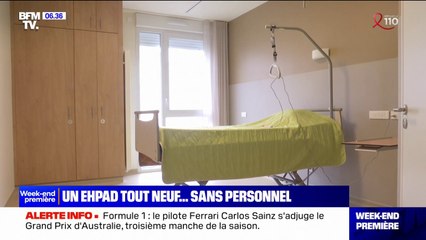 Dans le Maine-et-Loire, une extension d'un Ehpad vide à cause du manque de personnel