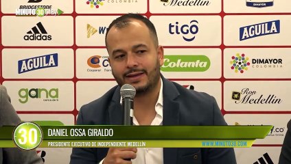 David González fue presentado como nuevo director técnico de Medellín