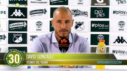 Tener un objetivo fijo y creerlo La clave del éxito de David González y el Tolima