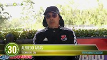 Acá nadie se rinde Alfredo Arias, previo al partido contra Millonarios