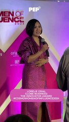 Lorelie Osial, The Innovator at the Cosmo Women Of Influence 2024 event