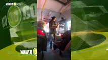 A ladrón se le olvidó lo que iba a decir en el atraco y sacó un papelito con el pastel