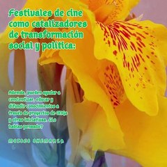 Moises Shemaria Capuano| Los festivales de cine pueden ser una poderosa herramienta (Parte 3) (Creado por @MoisesShemariaCapuano)