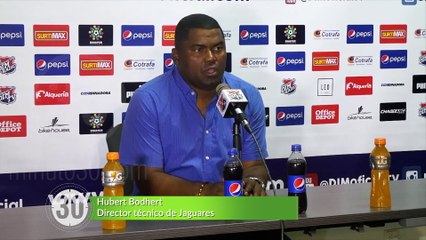 30-10-17 Reacciones de Hubert Bodher tras perder con el Medellin