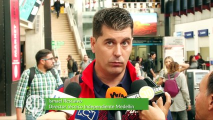 16-01-18 Ismael Rescalvo explico por que no viajo Cano con Medellin a Peru
