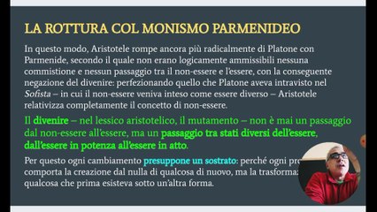 Aristotele Metafisica - fino a Teologia - Lezione in classe