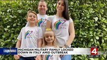 Familia militar estadounidense en Italia advierte a ciudadanos estadounidenses que tomen en serio la pandemia