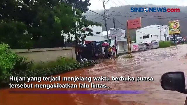 Hujan Deras dan Drainase Buruk, Kota Sentani Jayapura Terendam Banjir