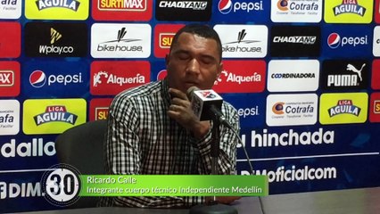 Tải video: 03-02-18 Reacciones Ricardo Calle tras el triunfo de Independiente Medellin