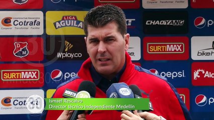 20-04-18 Ismael Rescalvo explica las novedades para enfrentar a Bucaramanga