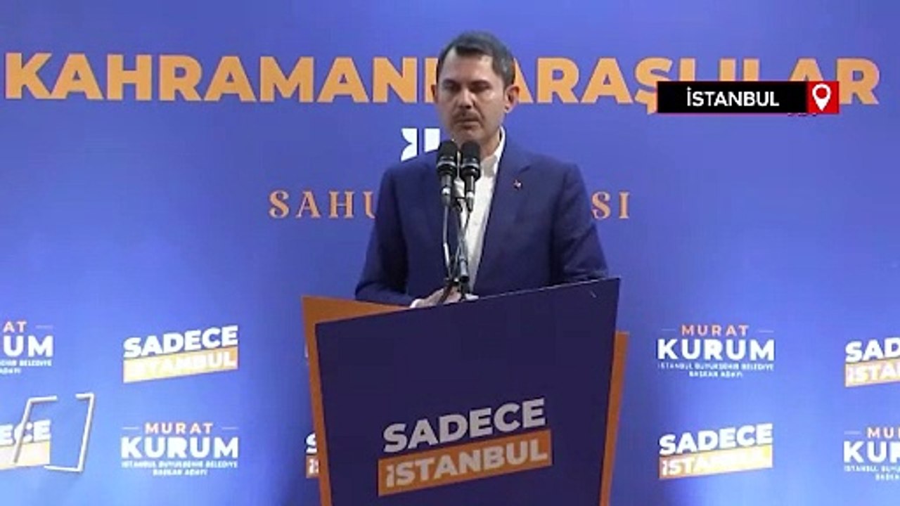 Murat Kurum'un 650 bin konut vurgusu