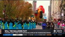 Preocupación por el fuertesvientos que podrian afectar el desfile de Acción de Gracias de Macy