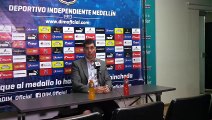 5-06-18 Ismael Rescalvo hace balance del semestre con Independiente Medellin