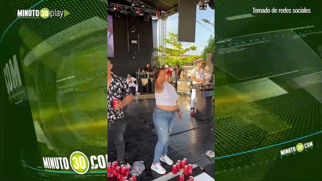 Festival de la cerveza Joven se desmayó tras beber gran cantidad de alcohol en un concurso