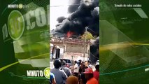 Se registra una gran explosión en San Cristóbal República Dominicana
